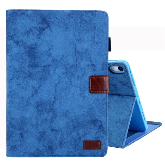For iPad Pro 11 inch (2018) Business Style Horizontal Flip Leather Case, with Holder & Card Slot & Photo Frame & Sleep / Wake-up Function(Blue) - iPad Pro 11 (2018) Cases by buy2fix | Online Shopping UK | buy2fix