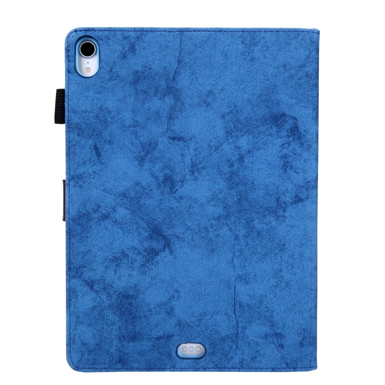 For iPad Pro 11 inch (2018) Business Style Horizontal Flip Leather Case, with Holder & Card Slot & Photo Frame & Sleep / Wake-up Function(Blue) - iPad Pro 11 (2018) Cases by buy2fix | Online Shopping UK | buy2fix