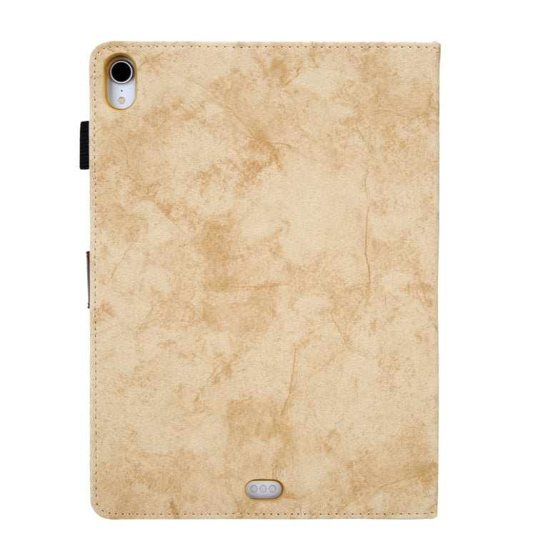 For iPad Pro 11 inch (2018) Business Style Horizontal Flip Leather Case, with Holder & Card Slot & Photo Frame & Sleep / Wake-up Function(Yellow) - iPad Pro 11 (2018) Cases by buy2fix | Online Shopping UK | buy2fix