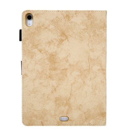 For iPad Pro 11 inch (2018) Business Style Horizontal Flip Leather Case, with Holder & Card Slot & Photo Frame & Sleep / Wake-up Function(Yellow) - iPad Pro 11 (2018) Cases by buy2fix | Online Shopping UK | buy2fix