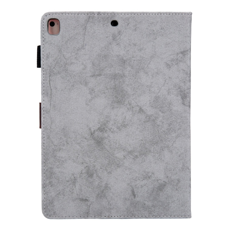 For iPad Mini (2019) Business Style Horizontal Flip Leather Case, with Holder & Card Slot & Photo Frame & Sleep / Wake-up Function(Grey) - iPad mini (2019) / mini 5 Cases by buy2fix | Online Shopping UK | buy2fix