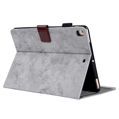 For iPad Mini (2019) Business Style Horizontal Flip Leather Case, with Holder & Card Slot & Photo Frame & Sleep / Wake-up Function(Grey) - iPad mini (2019) / mini 5 Cases by buy2fix | Online Shopping UK | buy2fix