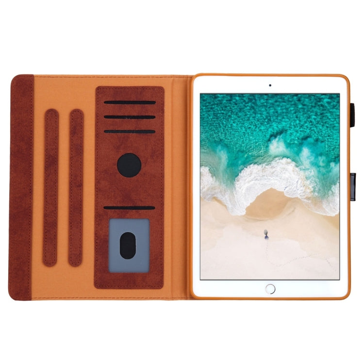 For iPad Mini (2019) Business Style Horizontal Flip Leather Case, with Holder & Card Slot & Photo Frame & Sleep / Wake-up Function(Brown) - iPad mini (2019) / mini 5 Cases by buy2fix | Online Shopping UK | buy2fix