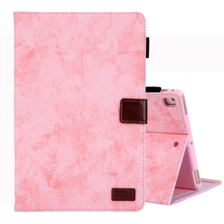 For iPad Mini (2019) Business Style Horizontal Flip Leather Case, with Holder & Card Slot & Photo Frame & Sleep / Wake-up Function(Pink) - iPad mini (2019) / mini 5 Cases by buy2fix | Online Shopping UK | buy2fix