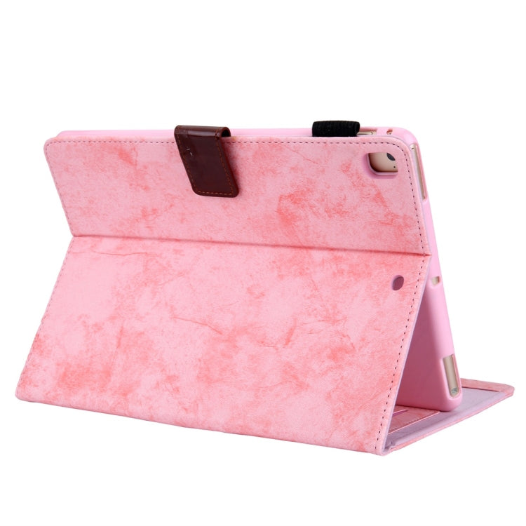 For iPad Mini (2019) Business Style Horizontal Flip Leather Case, with Holder & Card Slot & Photo Frame & Sleep / Wake-up Function(Pink) - iPad mini (2019) / mini 5 Cases by buy2fix | Online Shopping UK | buy2fix