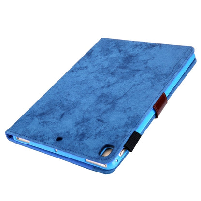 For iPad Mini (2019) Business Style Horizontal Flip Leather Case, with Holder & Card Slot & Photo Frame & Sleep / Wake-up Function(Blue) - iPad mini (2019) / mini 5 Cases by buy2fix | Online Shopping UK | buy2fix