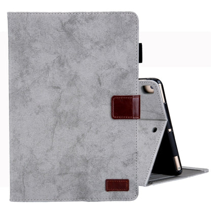 For iPad 10.2 2021 / 2020 / 2019 Business Style Horizontal Flip Leather Case, with Holder & Card Slot & Photo Frame & Sleep / Wake-up Function(Grey) - iPad 10.2 Cases by buy2fix | Online Shopping UK | buy2fix