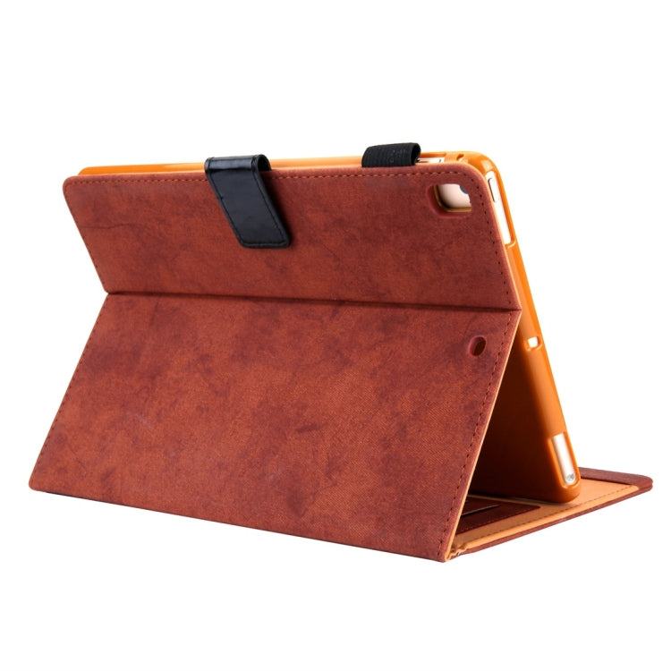 For iPad 10.2 2021 / 2020 / 2019 Business Style Horizontal Flip Leather Case, with Holder & Card Slot & Photo Frame & Sleep / Wake-up Function(Brown) - iPad 10.2 Cases by buy2fix | Online Shopping UK | buy2fix