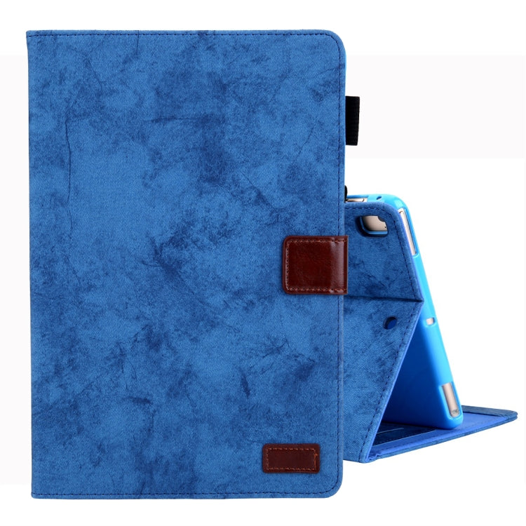 For iPad 10.2 inch Business Style Horizontal Flip Leather Case, with Holder & Card Slot & Photo Frame & Sleep / Wake-up Function(Blue) - iPad Air (2019) Cases by buy2fix | Online Shopping UK | buy2fix