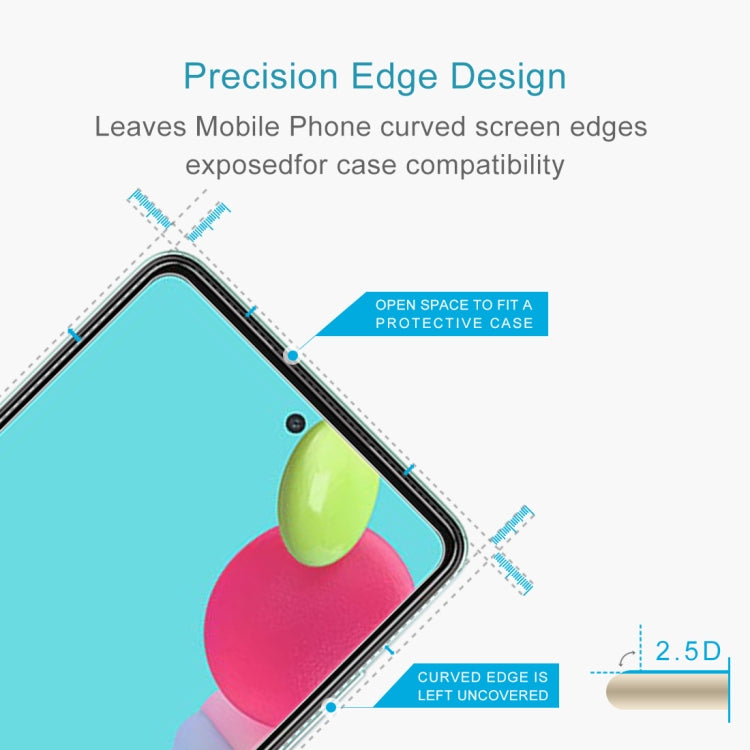 For Samsung Galaxy A52 5G 10pcs 0.26mm 9H 2.5D Tempered Glass Film by buy2fix