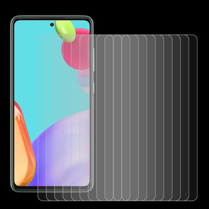 For Samsung Galaxy A52 5G 10pcs 0.26mm 9H 2.5D Tempered Glass Film by buy2fix