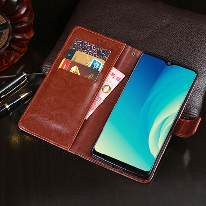 For ZTE Blade A7s 2020 idewei Crazy Horse Texture Horizontal Flip Leather Case with Holder & Card Slots & Wallet(Brown) - ZTE Cases by idewei | Online Shopping UK | buy2fix