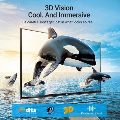 HDMI2.1 8K 120Hz High Dynamic HD Cable, Cable Length:50cm by buy2fix