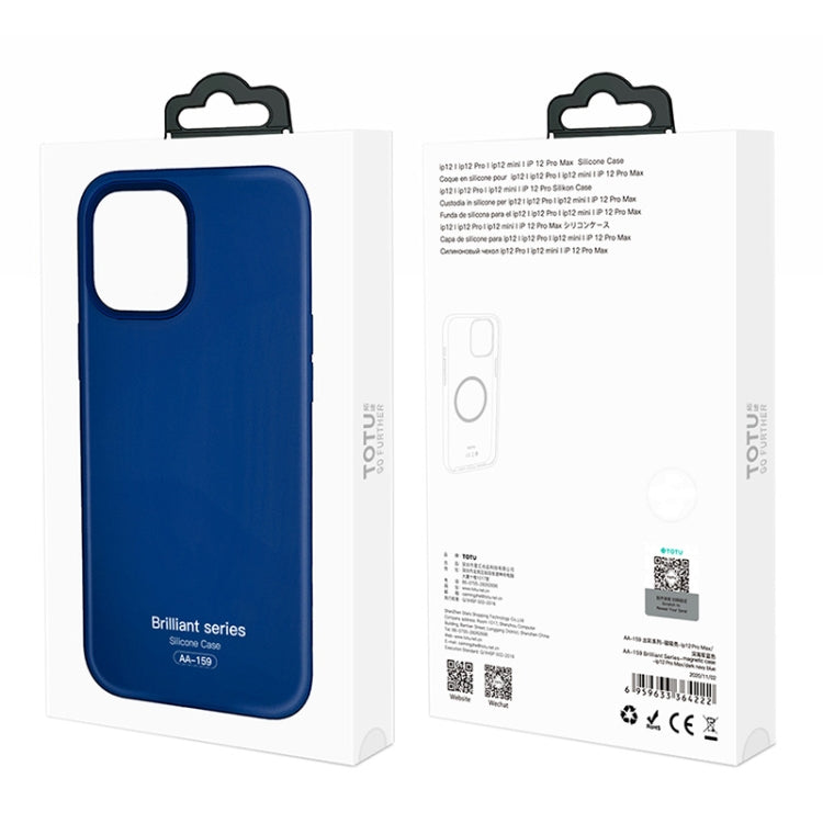 For iPhone 12 mini TOTUDESIGN AA-159 Brilliant Series MagSafe Liquid Silicone Protective Case (Red) - iPhone 12 mini Cases by TOTUDESIGN | Online Shopping UK | buy2fix