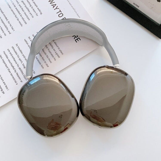Headset Transparent Protective Case for AirPods Max / Max 2(Black)