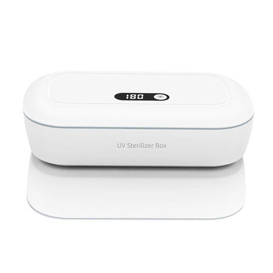 L11 Multi-function UVC Ultraviolet Mask Jewelry Toothbrush Mobile Phone Sterilization Box(Blue White)