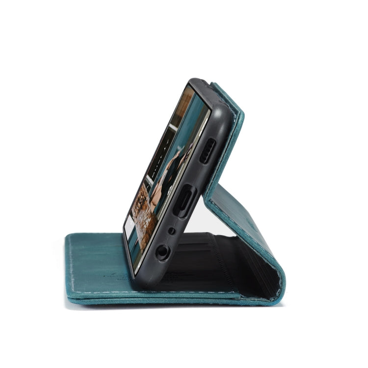 For Samsung Galaxy A72 5G / 4G CaseMe 013 Multifunctional Horizontal Flip Leather Case with Holder & Card Slot & Wallet(Blue) by CaseMe