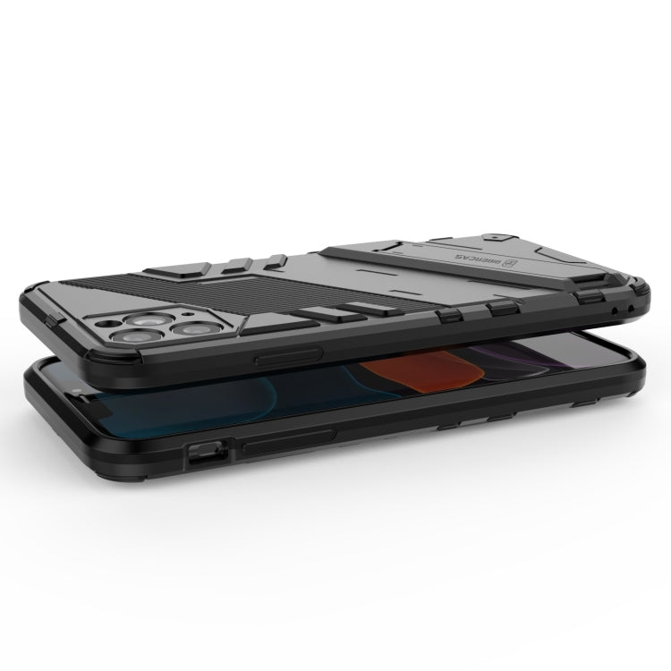 For iPhone 11 Pro Max Punk Armor 2 in 1 PC + TPU Shockproof Case with Invisible Holder (Orange) by buy2fix