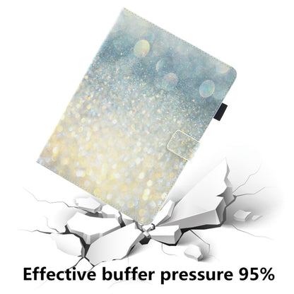 For iPad 10.2 2021 / 2020 / 2019 Coloured Drawing Pattern Horizontal Flip Leather Case with Holder & Card Slots & Photo Frame(Sparkling Sand) - iPad 10.2 Cases by buy2fix | Online Shopping UK | buy2fix