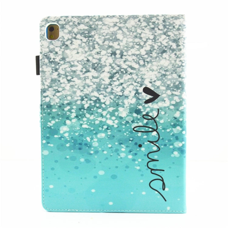 For iPad 10.2 2021 / 2020 / 2019 Coloured Drawing Pattern Horizontal Flip Leather Case with Holder & Card Slots & Photo Frame(Beautiful Bubbles) - iPad 10.2 Cases by buy2fix | Online Shopping UK | buy2fix