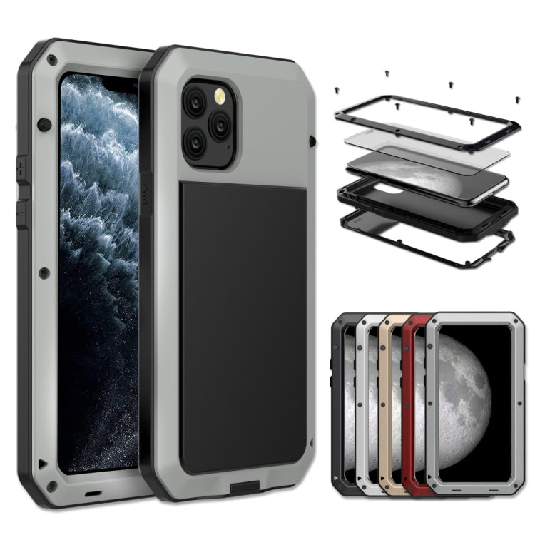For iPhone 11 Pro Metal Armor Triple Proofing  Protective Case(Silver) - iPhone 11 Pro Cases by buy2fix | Online Shopping UK | buy2fix