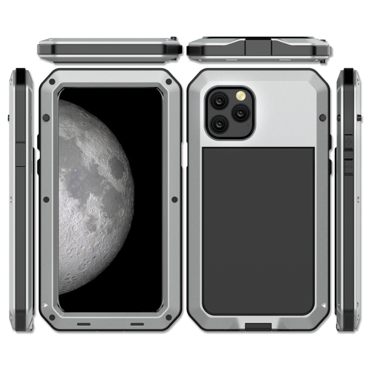 For iPhone 11 Pro Metal Armor Triple Proofing  Protective Case(Silver) - iPhone 11 Pro Cases by buy2fix | Online Shopping UK | buy2fix