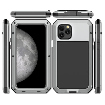 For iPhone 11 Pro Metal Armor Triple Proofing  Protective Case(Silver) - iPhone 11 Pro Cases by buy2fix | Online Shopping UK | buy2fix