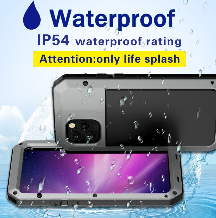 For iPhone 11 Pro Metal Armor Triple Proofing  Protective Case(Silver) - iPhone 11 Pro Cases by buy2fix | Online Shopping UK | buy2fix