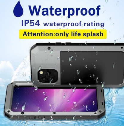 For iPhone 11 Pro Metal Armor Triple Proofing  Protective Case(Silver) - iPhone 11 Pro Cases by buy2fix | Online Shopping UK | buy2fix