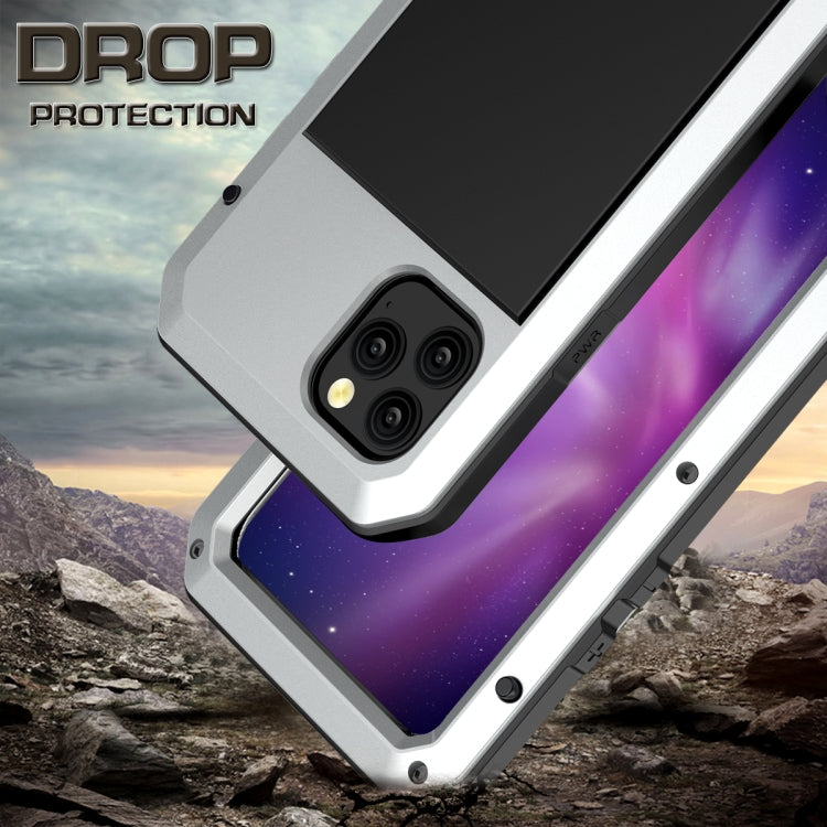 For iPhone 11 Pro Metal Armor Triple Proofing  Protective Case(Silver) - iPhone 11 Pro Cases by buy2fix | Online Shopping UK | buy2fix