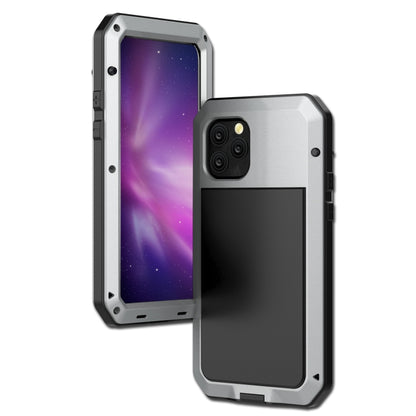 For iPhone 11 Pro Metal Armor Triple Proofing  Protective Case(Silver) - iPhone 11 Pro Cases by buy2fix | Online Shopping UK | buy2fix