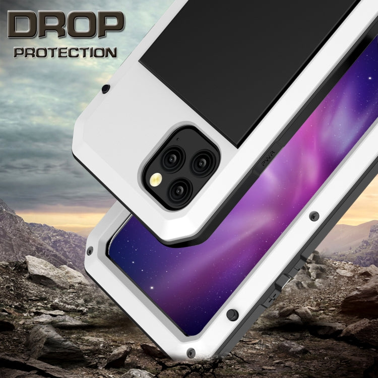For iPhone 11 Pro Metal Armor Triple Proofing  Protective Case(White) - iPhone 11 Pro Cases by buy2fix | Online Shopping UK | buy2fix