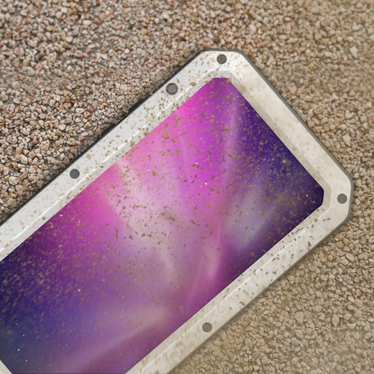 For iPhone 11 Pro Metal Armor Triple Proofing  Protective Case(White) - iPhone 11 Pro Cases by buy2fix | Online Shopping UK | buy2fix