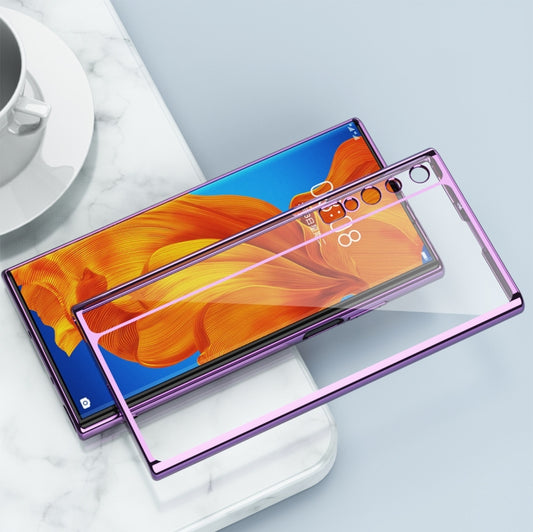 For Huawei Mate Xs TPU + Plating Protective Case(Purple) - Huawei Cases by buy2fix | Online Shopping UK | buy2fix