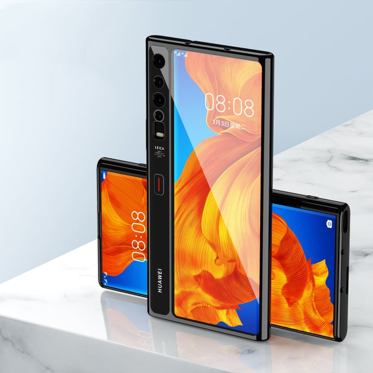 For Huawei Mate Xs TPU + Plating Protective Case(Purple) - Huawei Cases by buy2fix | Online Shopping UK | buy2fix