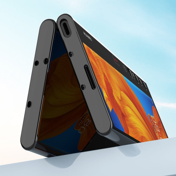 For Huawei Mate Xs TPU + Plating Protective Case(Purple) - Huawei Cases by buy2fix | Online Shopping UK | buy2fix