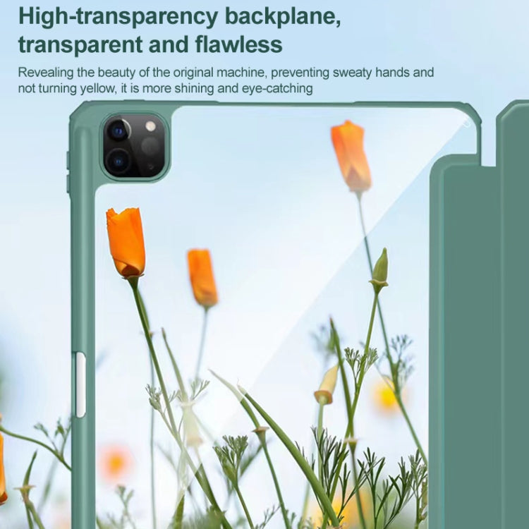 For iPad Pro 11 2022 / 2021 / 2020 Mutural Pinyue Series PC + TPU Horizontal Flip Leather Tablet Case with Holder & Pen Slot & Sleep / Wake-up Function (Purple) by Mutural