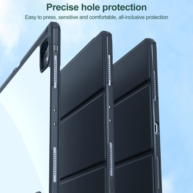 For iPad Pro 12.9 2022 / 2021 / 2020 Mutural Pinyue Series PC + TPU Horizontal Flip Leather Tablet Case with Holder & Pen Slot & Sleep / Wake-up Function (Purple) by Mutural