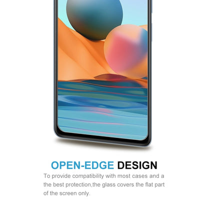 For Xiaomi Redmi Note 10 Pro / 10 Pro Max 10 PCS 0.26mm 9H 2.5D Tempered Glass Film by buy2fix
