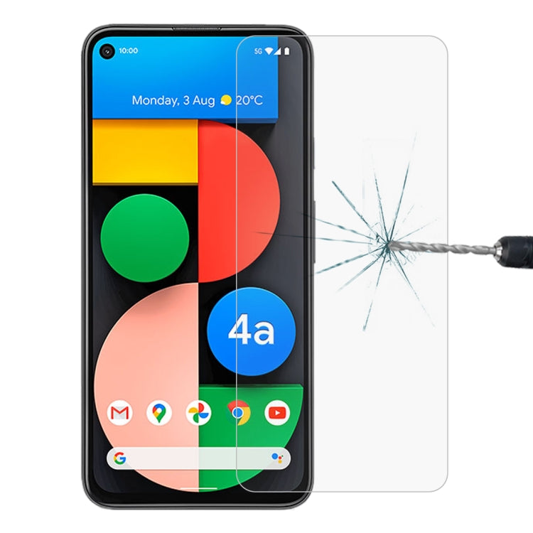 For Google Pixel 4a 5G 10 PCS 0.26mm 9H 2.5D Tempered Glass Film by buy2fix