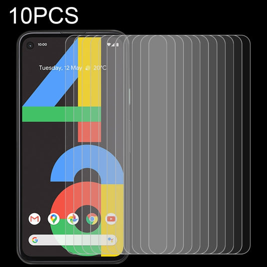 For Google Pixel 4a 10 PCS 0.26mm 9H 2.5D Tempered Glass Film by buy2fix