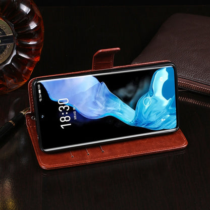 For Meizu 18 idewei Crazy Horse Texture Horizontal Flip Leather Case with Holder & Card Slots & Wallet(Yellow) - More Brand by idewei | Online Shopping UK | buy2fix