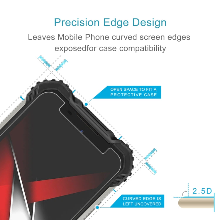 For Doogee S58 Pro 50 PCS 0.26mm 9H 2.5D Tempered Glass Film - Others by buy2fix | Online Shopping UK | buy2fix