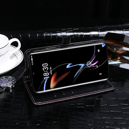 For Meizu 18 Pro idewei Crocodile Texture Horizontal Flip Leather Case with Holder & Card Slots & Wallet(Dark Blue) - More Brand by idewei | Online Shopping UK | buy2fix