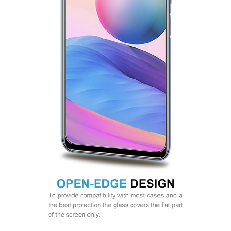 For Xiaomi Redmi Note 10 5G / Poco M3 Pro 5G 10 PCS 0.26mm 9H 2.5D Tempered Glass Film by buy2fix