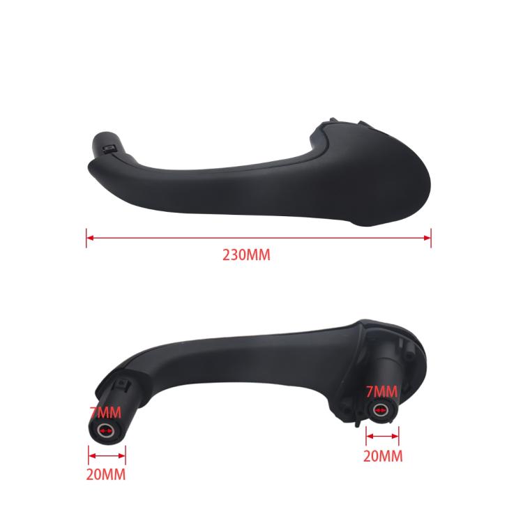 2 PCS A5310 Car Front Side Inside Door Handle 20381015/651 for Mercedes Benz C Class W203 by buy2fix