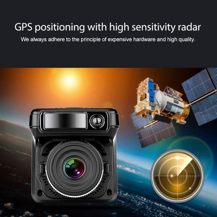 MSY-301 Car DVR Camera + Radar Detector 2.4 inch Screen FHD 1080P, Support GPS / TF Card / G-Sensor / Loop Recording - Car DVRs by buy2fix | Online Shopping UK | buy2fix