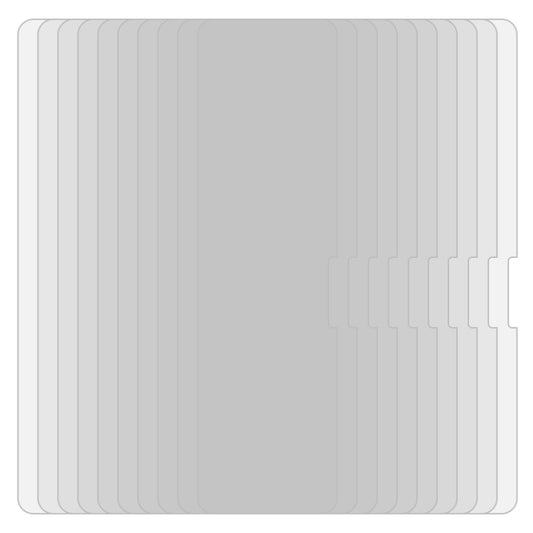 For Samsung Galaxy Tab S7 / T870 50 PCS Matte Paperfeel Screen Protector - For Samsung by buy2fix | Online Shopping UK | buy2fix