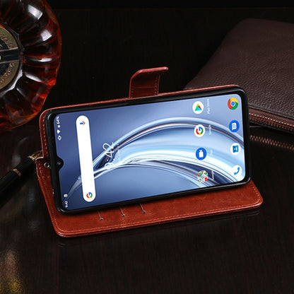 For UMIDIGI A9 idewei Crazy Horse Texture Horizontal Flip Leather Case with Holder & Card Slots & Wallet(Black) - More Brand by idewei | Online Shopping UK | buy2fix