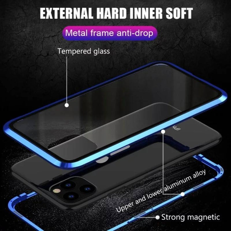 For iPhone 11 PC Magneto Shell Series All-Inclusive Anti-Fall Waterproof Protection Case(Cyan) - iPhone 11 Cases by buy2fix | Online Shopping UK | buy2fix